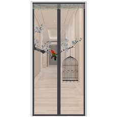 doto玄關磁吸鳥籠門蚊帳, 混色