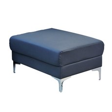 리옹 소파 보조 스툴, 로얄네이비, 1개