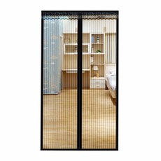 doto玄關磁吸條紋門蚊帳, 混色