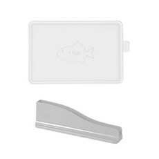 마켓비 SHEF 항균도마세트 작은그림, 1세트, 도마 + 스탠드