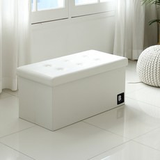 bonbebe 立方體板凳收納箱, 淺褐色的