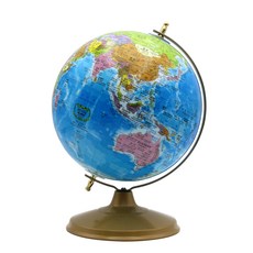 SEOJEONGLOBE 行政地圖地球儀 21cm SJ-210-E2, 混色