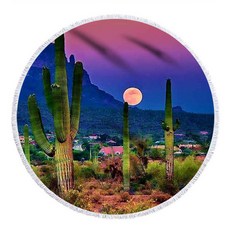 Kong K Items 獨特圓形沙灘巾 A, 2, 1個