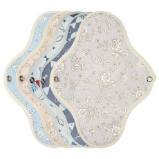 Weasley 棉質衛生棉 混色, 中型, 5個