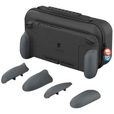 Skull&Co MAJENTA Nintendo Switch Maxcarry Pouch + Grip Case Set 灰+灰, 單品, 1套