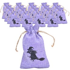 도나앤데코 할로윈 마주머니, 퍼플, 20개