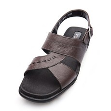 Bonin 天然牛皮 Unbalancing Stitch 軟皮涼鞋