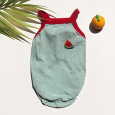 COCOMAPET 寵物水果短版連身裙, 西瓜