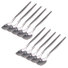 Thesoulbean 玫瑰奶茶匙 14cm, 單色, 10個