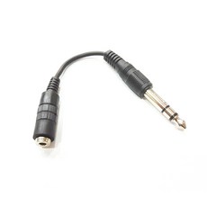 4極 6.3mm 鋼琴擴大機線材轉接頭, 單一商品, 1個