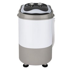 보르도 수동 미니세탁기 2KG, CO-WM1137, 화이트 + 그레이