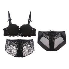 GLAM GONGGAM 米勒鋼圈內衣 + 內褲兩件組