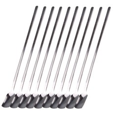 Thesoulbean 長柄牛奶茶匙 25cm, 單一顏色, 10個