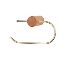 北歐原木毛巾衛生紙架 懷抱樹 橢圓形, 混色, 1個