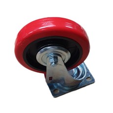 엘카 우레탄 수레바퀴 회전형 12.3cm, 1개