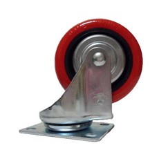 엘카 우레탄 수레바퀴 10cm, 1개