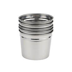 營業用不鏽鋼桶 S號, 單色, 5入