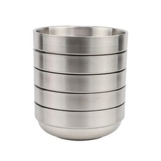 不銹鋼碗195, 單色, 5個