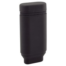 直立式簡約矽膠學生筆袋, 黑色, 1個