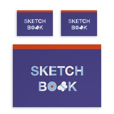 MUE M教育 Mugorang 可撕式繪圖本 3入組, 297 x 210 mm, 40張, 3個