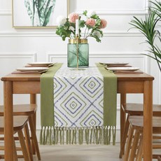 ANTS Monosquare 設計桌布, 綠色, 38 x 180 厘米