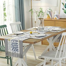 Ants Fresh & Fresh 現代桌旗, 灰色, 38 x 180 cm