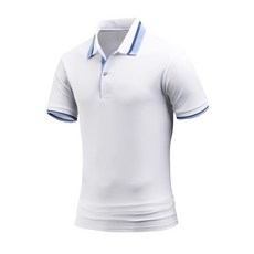 DAKUANG 男款拼色領涼感短袖T恤 C05K9_tp2051