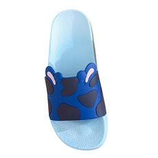 알럽홈 젖소패턴 여성 실내 욕실화, 블루, 1개