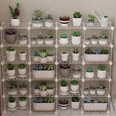 GAPANG 多功能種植架 Q, 白色, 6層