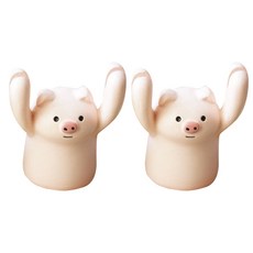 푸처핸섬 동물 명함 메모 사진홀더 돼지 2p