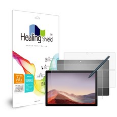 Healing Shield 紙質防指紋抗藍光平板電腦保護貼 正面 + 背面2片組, 單一顏色, 1個