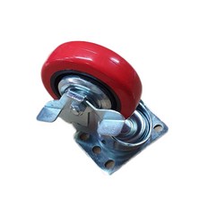 우레탄 카트바퀴 회전브레이크, 1개