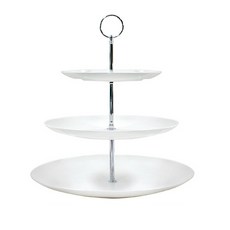 TODAS 3 層陶瓷托盤架, 單色, 1個