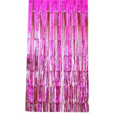 Partybok 全息派對銀箔窗簾 5 件套, 紫色的