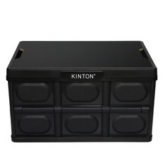 킨톤 트렁크정리함 캠핑 테이블, 블랙