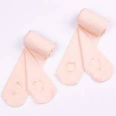 DRESSHOUSE 孩童芭蕾舞專用挖洞褲襪 2雙