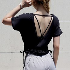 Nayastyle 女士瑜伽短袖 T恤 A-786-1