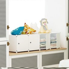 GAPANG 玩具衣服多用途收納盒 白色 O, 1個