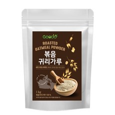 구도 볶은 귀리가루 분말, 1kg, 1개