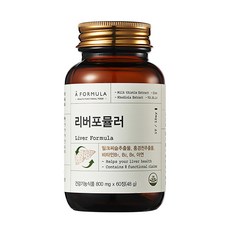 에이포뮬러 리버포뮬러 간 건강 영양제, 60정, 1개