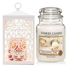 洋基蠟燭大爵士 + 滾動蠟燭加熱器 + 燈泡 2 件套, 溫暖（白色），蠟燭（婚禮）