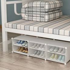 GAPANG 塑膠縫隙收納櫃 2層 L, 白色