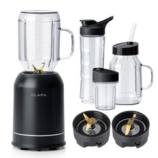 CLAPA 鈦金高速隨行杯調理機 黑色 BMX-600