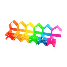 dena 嬰兒房屋造型積木, 霓虹