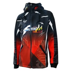 Deus Fishing 冬季海釣 3層防風防寒連帽外套 WD-05, 混合色