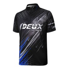 DEUCE FISHING 釣魚短袖T恤 QDT-520, 混合色