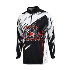 Deuce釣魚功能釣魚長袖T恤QDT-810, 混色