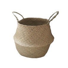 GUNU 北歐藤編可折疊海草籃, 單一顏色