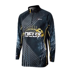 Deuce釣魚功能釣魚長袖T恤QDT-808, 混色