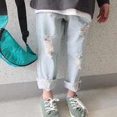 sonyun market 男童gogo仿舊牛仔褲